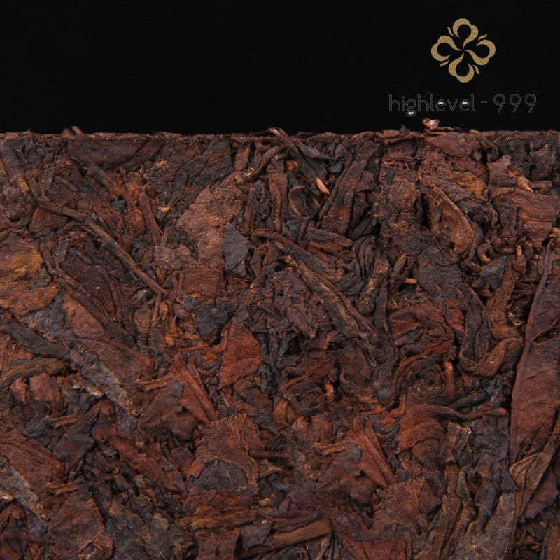 250g Ripe Pu-erh Tea Aged Vintage Yunnan Tea Brick Compressed Ripe Pu-erh