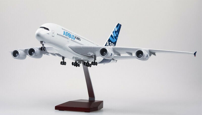 1:200 37CM AIRBUS A380 Passenger Airplane Landing Gears Resin  Aircraft Model