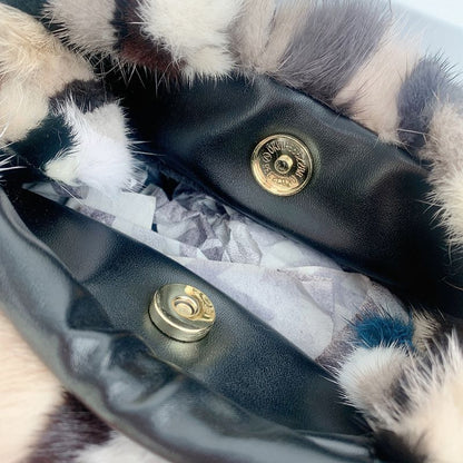 Plush Handbag Winter Fur Shoulder Bag Luxury Soft Warm Crossbody Bag Polyester
