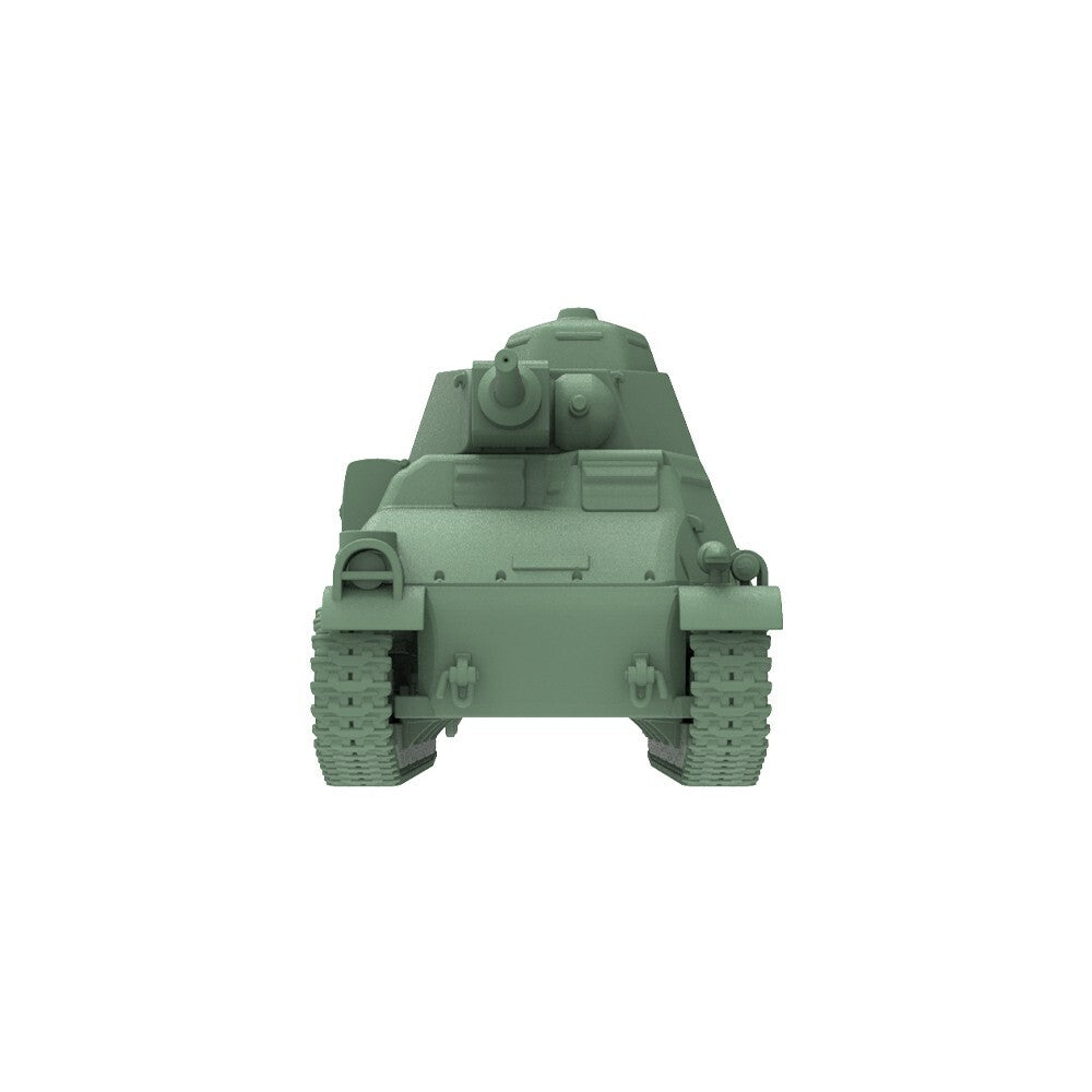 1/200 Military Model Kit France Somua S-35 Medium Tank ARL 2C Turret & 47mm Gun