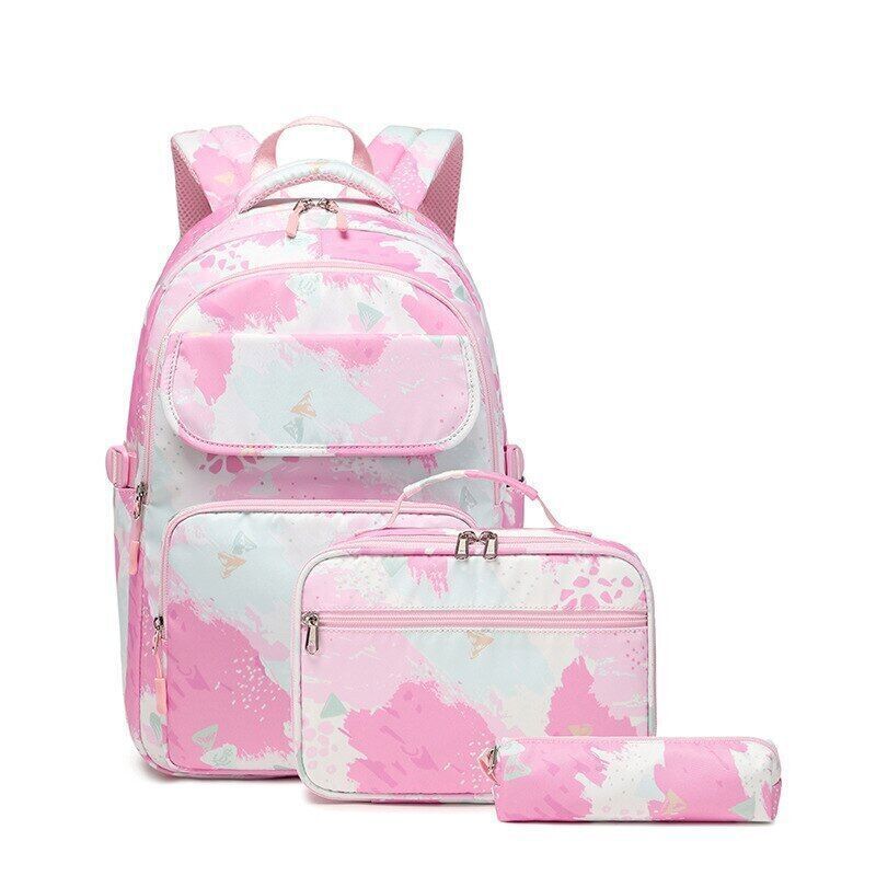 School Backpack Teenage Girls 3 Pcs/Set Schoolbag Kids Pencil Bags Bookbag
