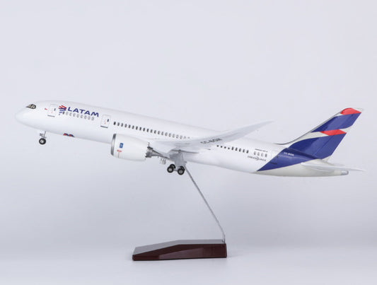 1:130 43CM LATAM BOEING 787 Airplane Landing Gear Resin Aircraft Plane Model