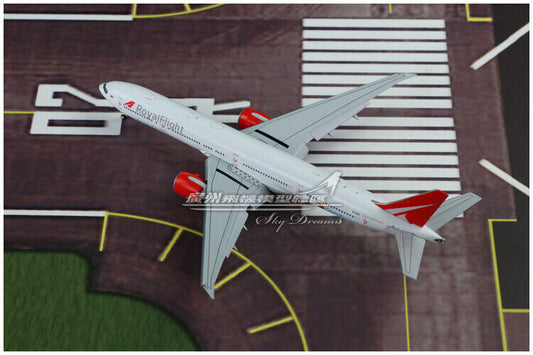 1:400 JC Wings Royal Flight BOEING 777-300ER Airplane Flap Down Diecast Model