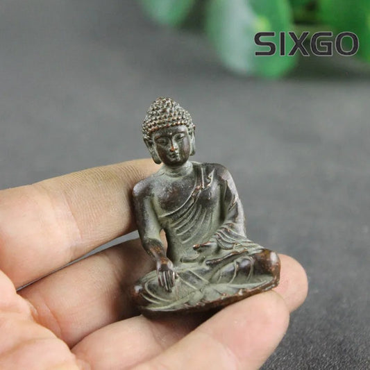 Pure Copper Buddha Ornaments Home Decoration Shakyamuni Statues