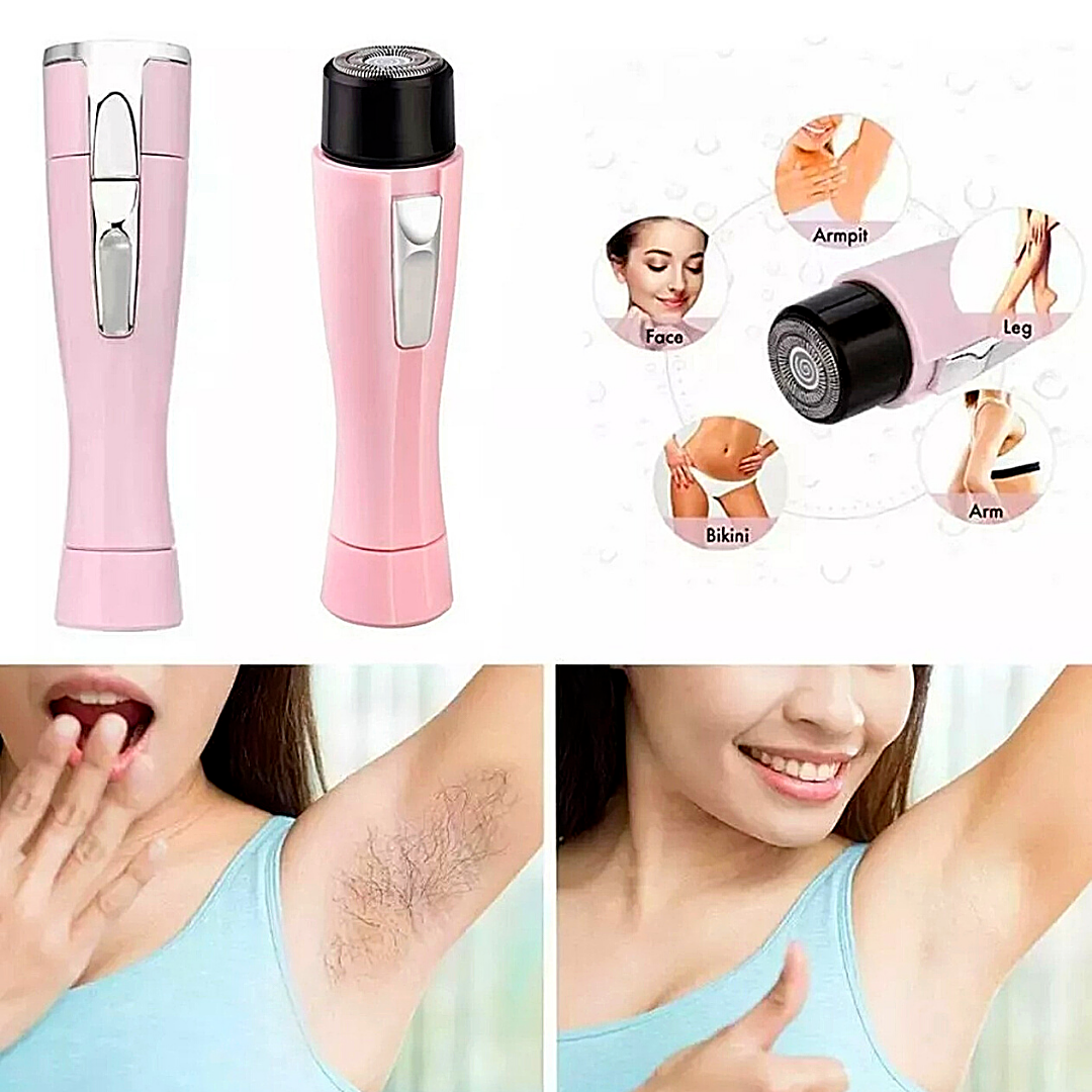 Mini Depiladora Electrica Depilador Facial Corporal Removedor de Pelos Bikini US