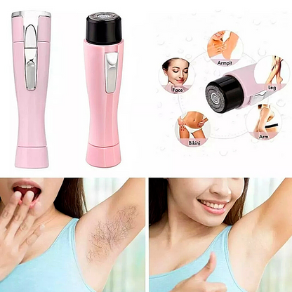 Mini Depiladora Electrica Depilador Facial Corporal Removedor de Pelos Bikini US