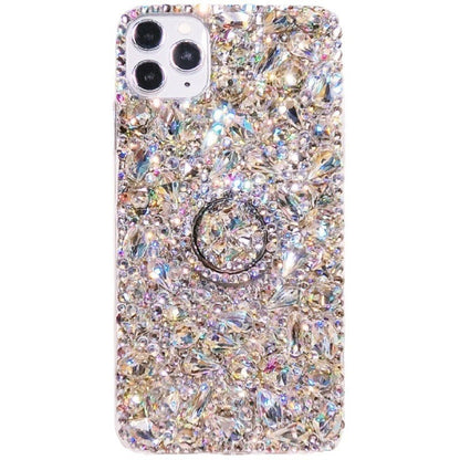 Mobile Phone Case Drip Drill with Bracket Protective Cover for iPhone 17/16/15