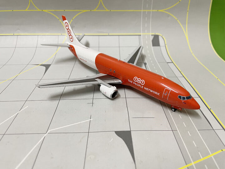 1:200 JC Wings TNT BOEING 737-400F Airfreighter Airplane Diecast Aircraft Model