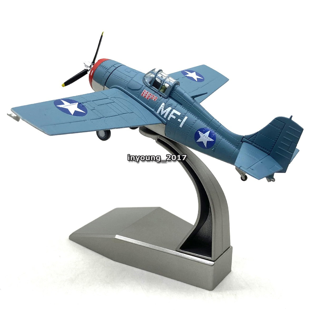1/72 1937 Grumman F4F Wildcat USA Fighter Model Diecast Military Plane Model