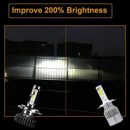 Car Headlight H4 H7 LED Canbus H1 H3 H8 H9 H11 9005 HB3 9006 HB4 880 881 H27 ZES