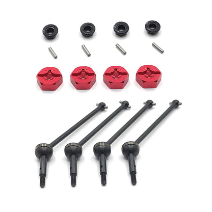 RC Car CVD Drive Shaft Hex Adapters For WLtoys 1/14 144001 1/12 124018 124019