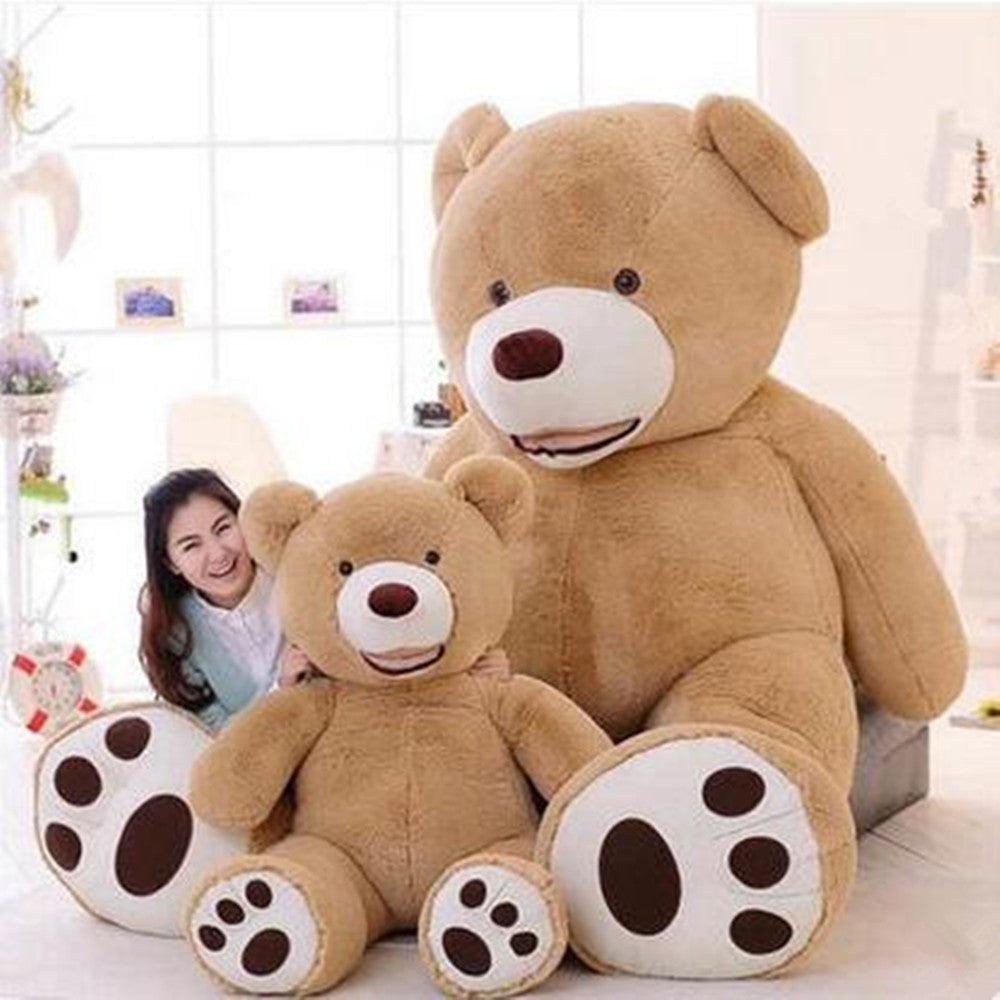 130cm~340CM Giant Big Cute Plush Stuffed Teddy Bear Toy gift (no stuffing )