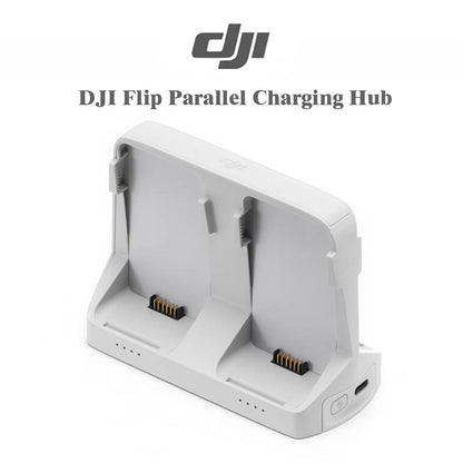 DJI Flip Parallel Charging Hub – 2-Battery Fast Charge, Power Bank, for DJI Flip