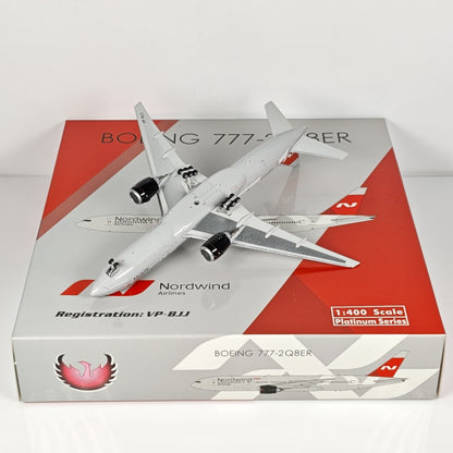 1:400 Phoenix Nordwind Airlines B777-200ER Airplane Diecast Aircraft Plane Model