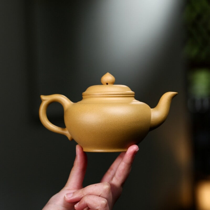 Authentic Yixing Zisha Duan Clay Tea Pot Marked Original Ore Certificate Paper