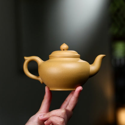 Authentic Yixing Zisha Duan Clay Tea Pot Marked Original Ore Certificate Paper