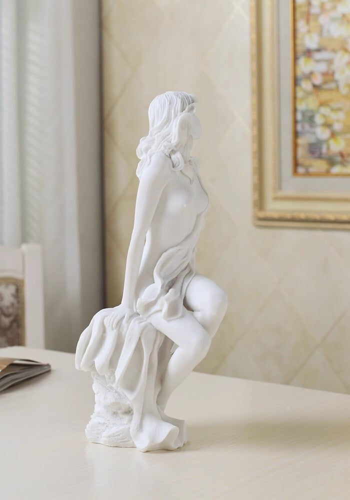 12" Beauty Girl Statue Godness Art Model Decor Artwork Home Table Collection