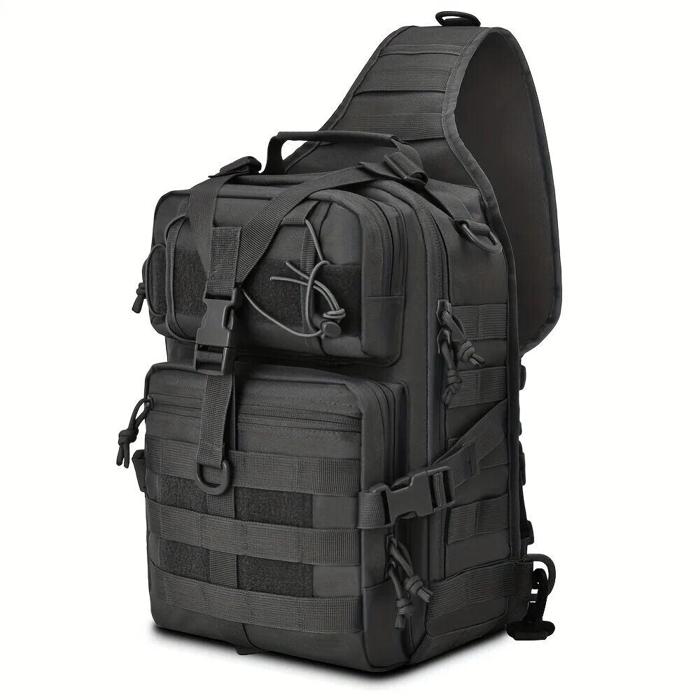 Tactical Backpack Chest Bag Waterproof Rucksack Bag for Outdoor Hiking Camping