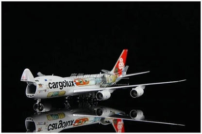 1:400 JC Wings Cargolux BOEING 747-8F Airfreighter Plane Diecast Airplane Model