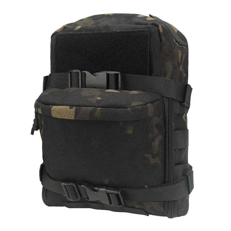 Mini Hydration Bag Outdoor Tactical Backpack Water Bladder Carrier Zipper 1000D