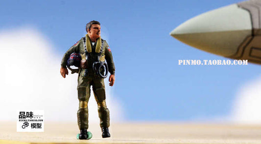 1/72 US Navy Fighter Pilot 1 Soldier Model