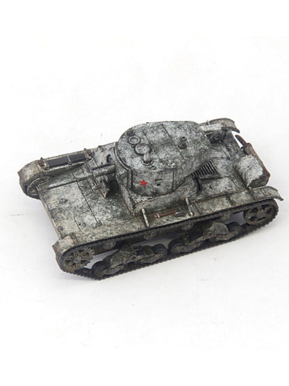 1/72 T26 T-26 Light Tank Model 1933 No Antenna Snow Coating