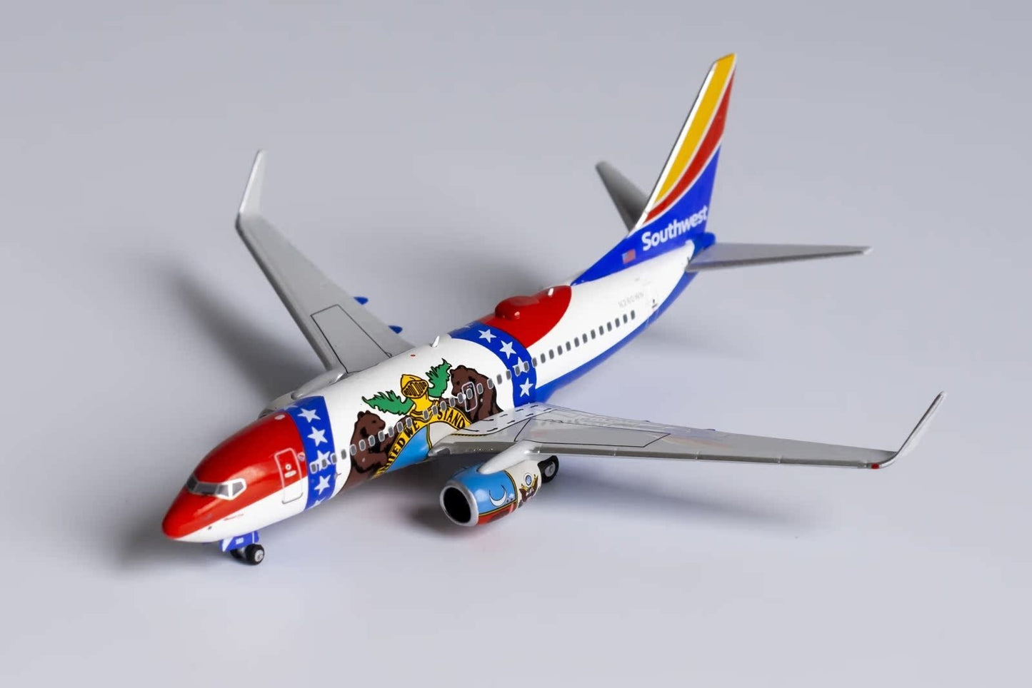 1:400 NGmodels Southwest Airlines B737-700 Passenger Diecast Airplane Model