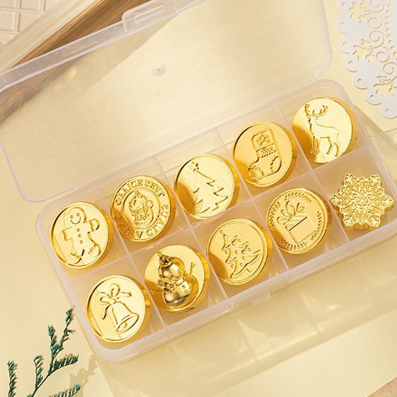 Wax Seal Stamp Head Metal Invitation Greeting Card Wedding Styling Tools 8-24Pcs