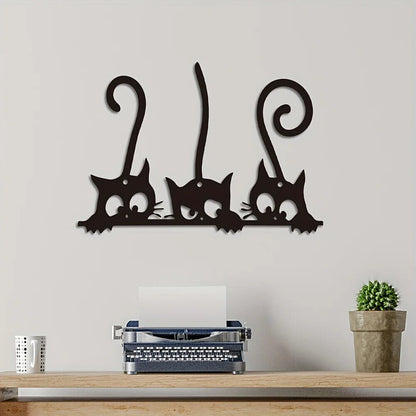 Cat Wall Art, Metal Wall Art, Hanging Ornaments, Hanging Wall Art