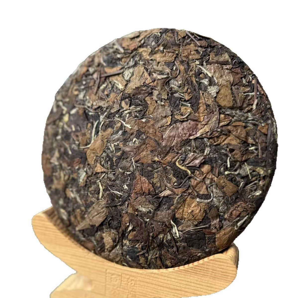 350g White Tea Cake Fuding 2010 Aged Mountain Shoumei Jujube Aroma Leaf Tea