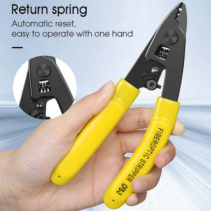 FTTH Cfs-3 Port Three Cfs-3 Optical Fiber Stripping Pliers Stripper Tool