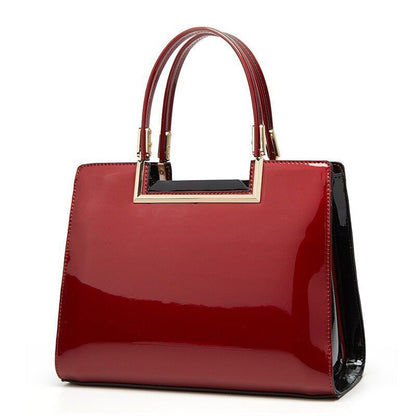 2023 New Leather Female Handbag All-match Ladies Shoulder Bag