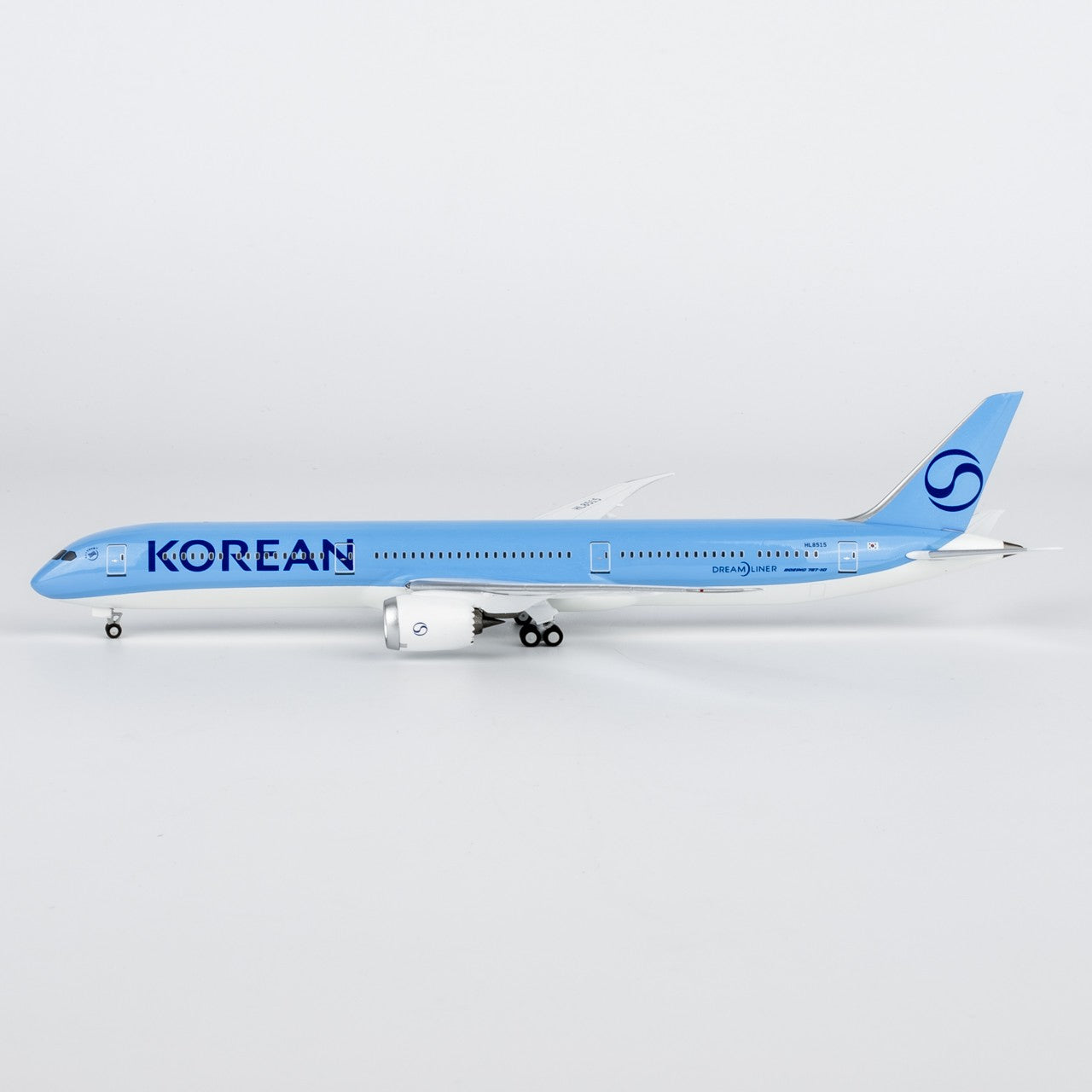 1:400 NGmodels Korean Air Boeing 787-10 Passenger Airplane Diecast Plane Model