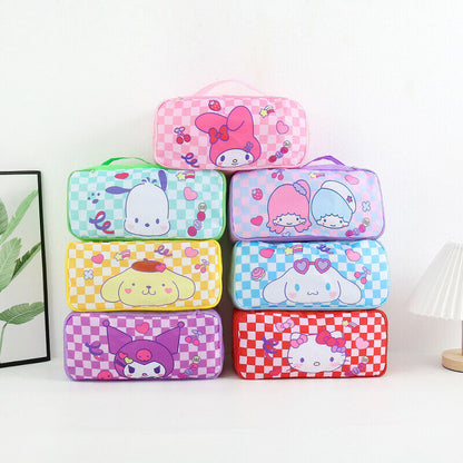 Cartoon Portable Women's Underwear Storage Bag Travel Cosmetics Storage