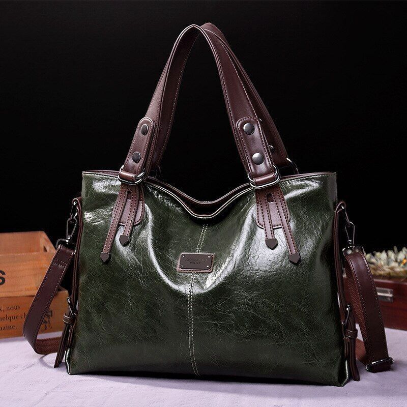 Tote Bag Women Handbags Soft Leather Shoulder Bags Hand Bag Ladies