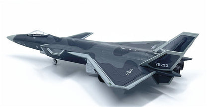 AF1 Chinese Air Force J-20 Fighter 1/144 DIECAST Aircraft Pre-built Model