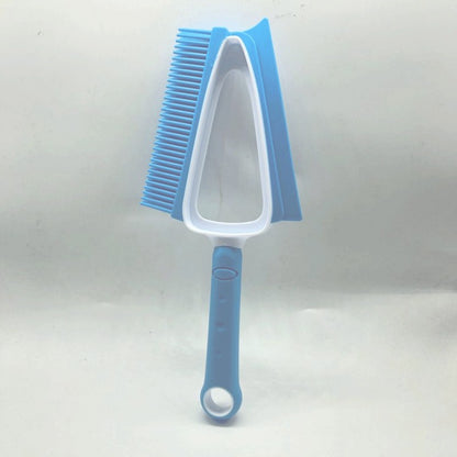 Adhesive brush pet hair cleaning scraper dust removal soft fur wear-resistant