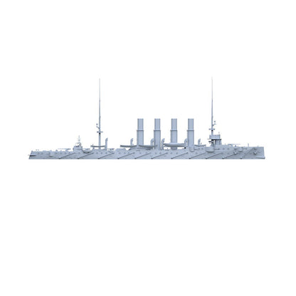SSMODEL SS2000504 1/2000 Military Model Kit Russian Varyag Cruiser