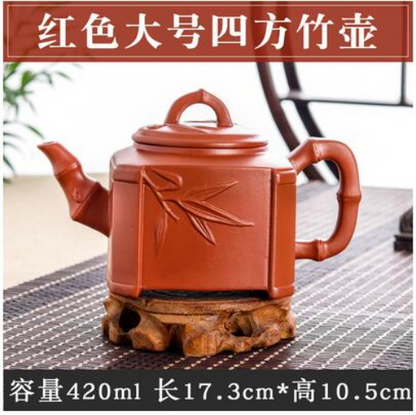 Yixing Large Capacity Purple Sand Pot Chinese Clay Teapot Tea Cup House Ceramic