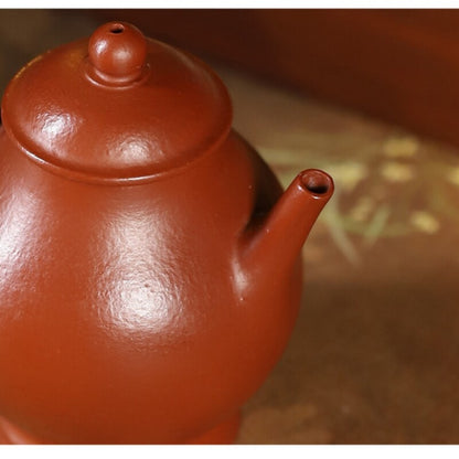 Original Ore Real Yixing Zisha Zhu Clay Tea Pot Handmade Pot 150ml Kungfu Teapot