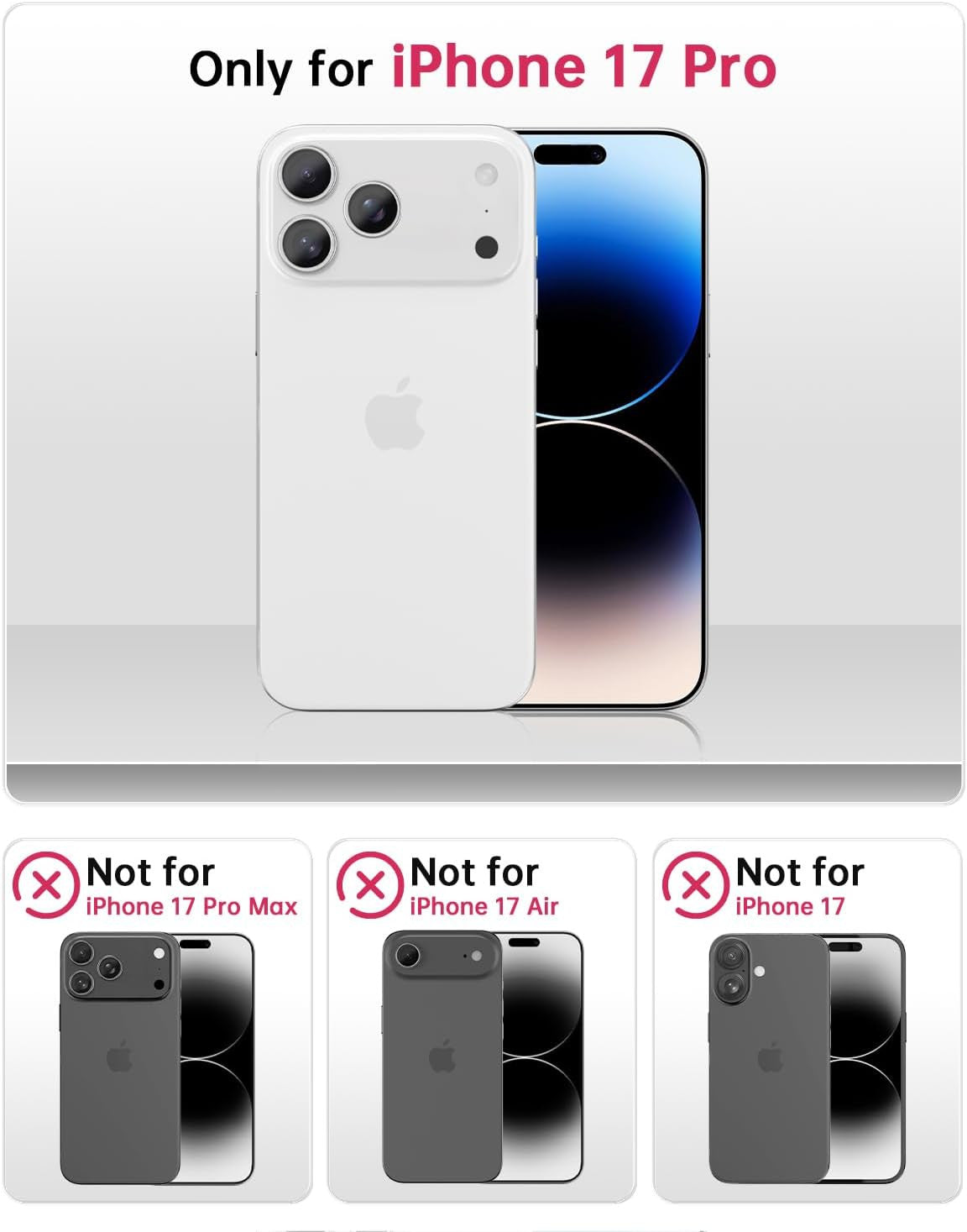 for Iphone 17 Pro Case [Compatible with Magsafe] with Camellia Blossom Floral De