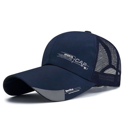 Visor Sun Hat Quick Dry Mesh Classic Baseball Cap Outdoor Golf Breathable Hat