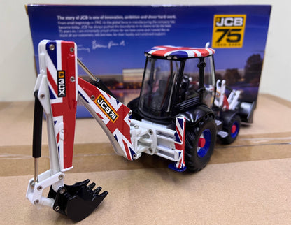 1:32 36CM JCB 3CX BACKHOE LOADER Construction Machine Equipment Diecast Model