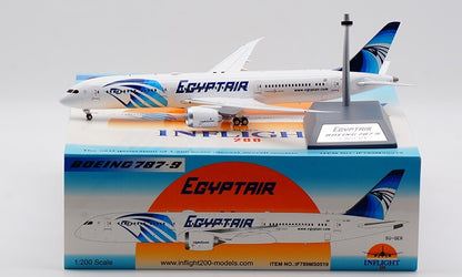 1:200 32CM InFlight EGYPTAIR BOEING 787-9 Passenger Plane Diecast Aircraft Model