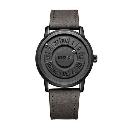 Mens Watch Magnetic Ball Bearing Wrist Watches Unique Stainless Steel Gift Uk