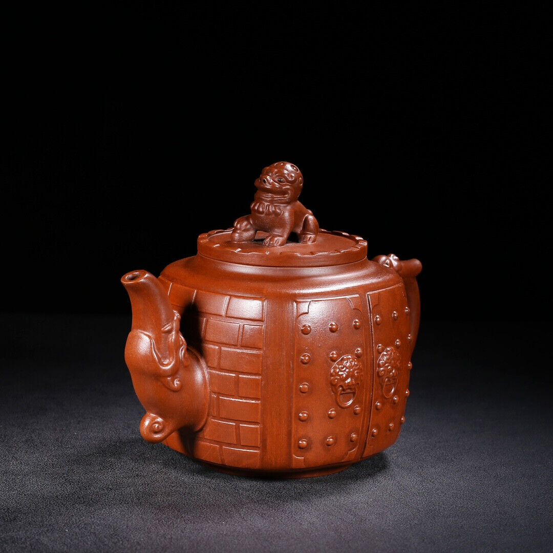 Chinese Yixing Zisha Clay Handmade Exquisite Teapot（大宅门 底款：徐汉棠）