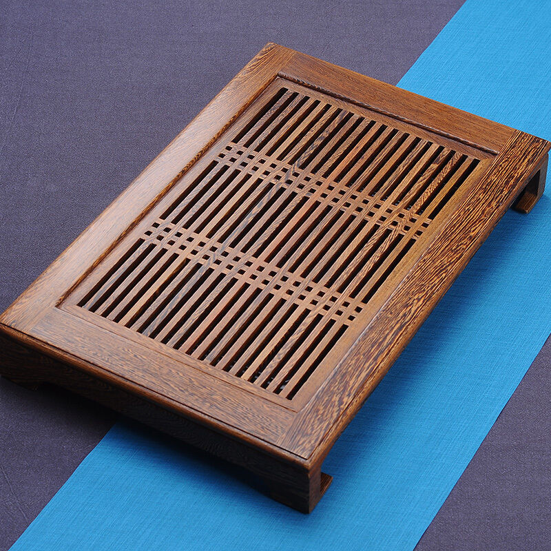 Boutique Tea Tray Wenge Wood Tea Table Chicken-wing Wood Tea Boat For Tea House