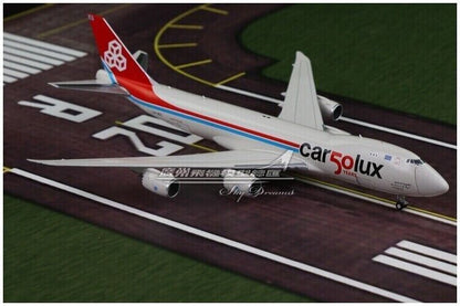 1:400 JC Wings Cargolux BOEING 747-8F Airfreighter Plane Diecast Aircraft Model