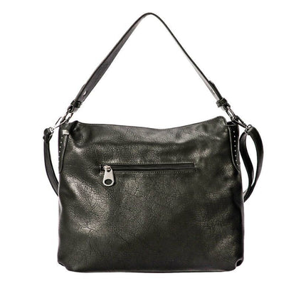 Women Large Concealed Carry shoulder Bag Handbag Embroidered Purse Tote Wallet