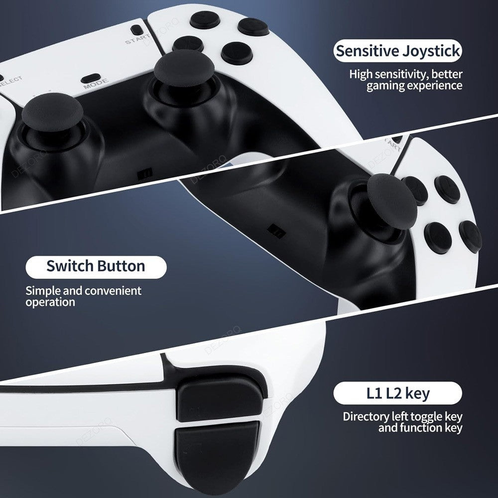 Dual Controller TV Game Console Retro HD PSP Arcade 4K Home Game Console-usa1